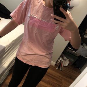 Zara Tops - T-shirt / pink / Zara Zara Tops - T-shirt / pink / Zara